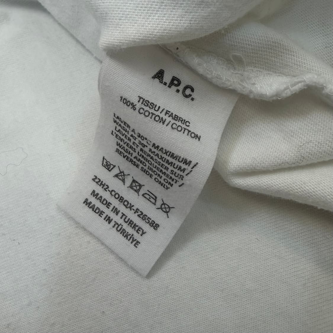 apc 아페쎄 우먼스 티셔츠 L  상품이미지3