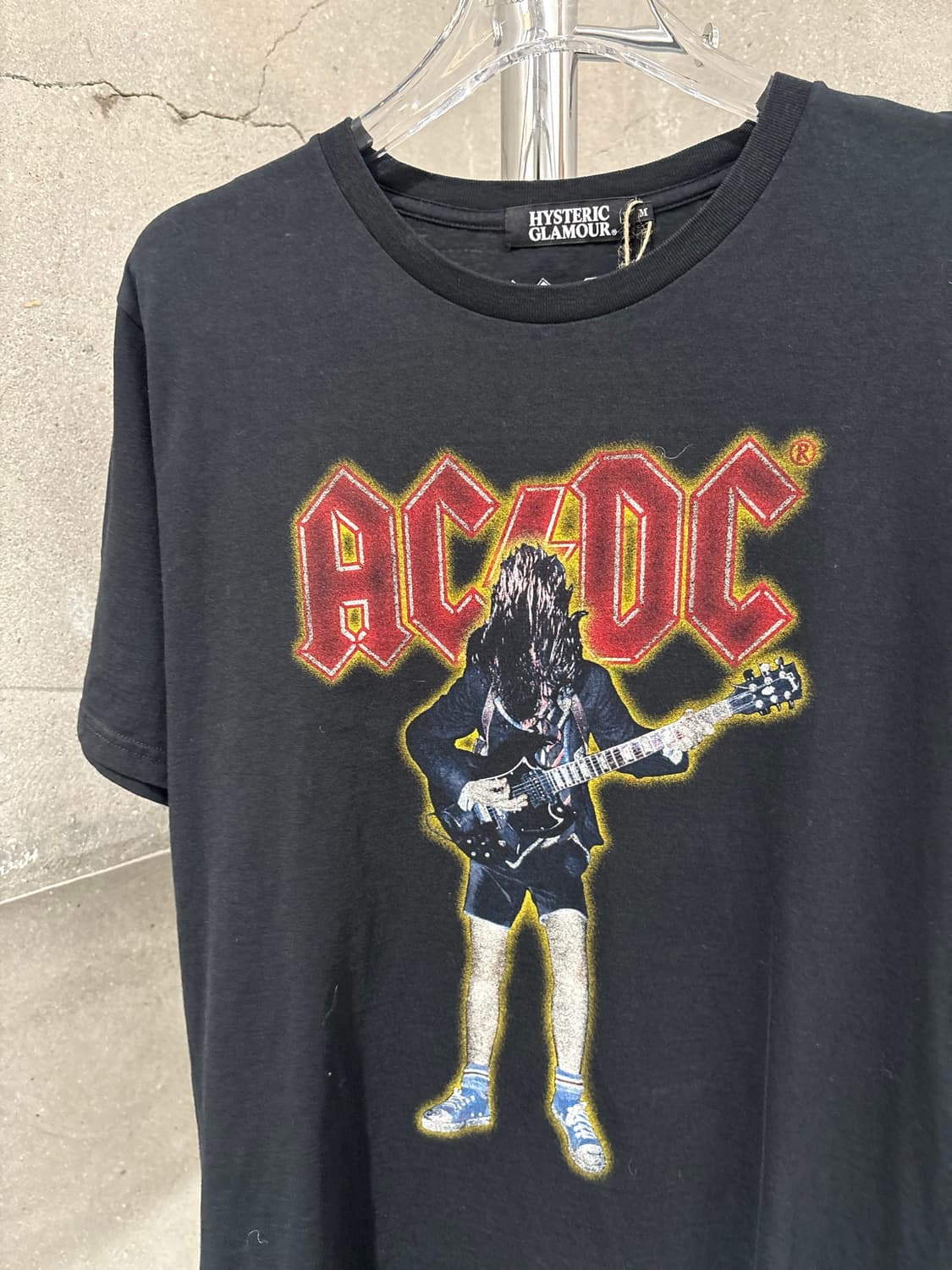 히스테릭 글래머 AC/DC 티셔츠 상품이미지2