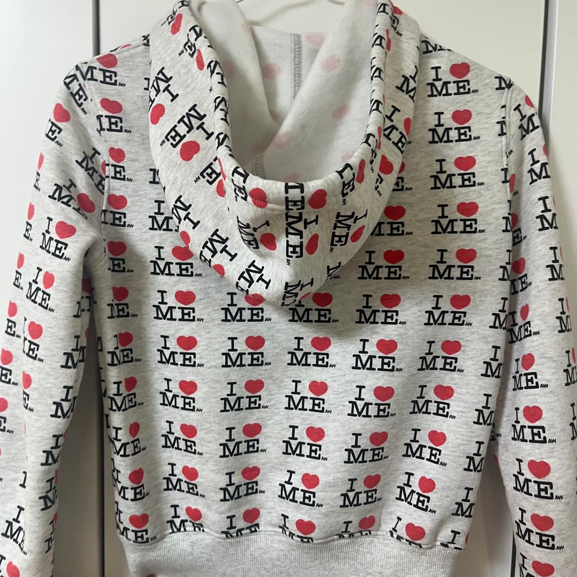 애슐리윌리엄즈 I❤️ME 슬림 후드집업 상품이미지6