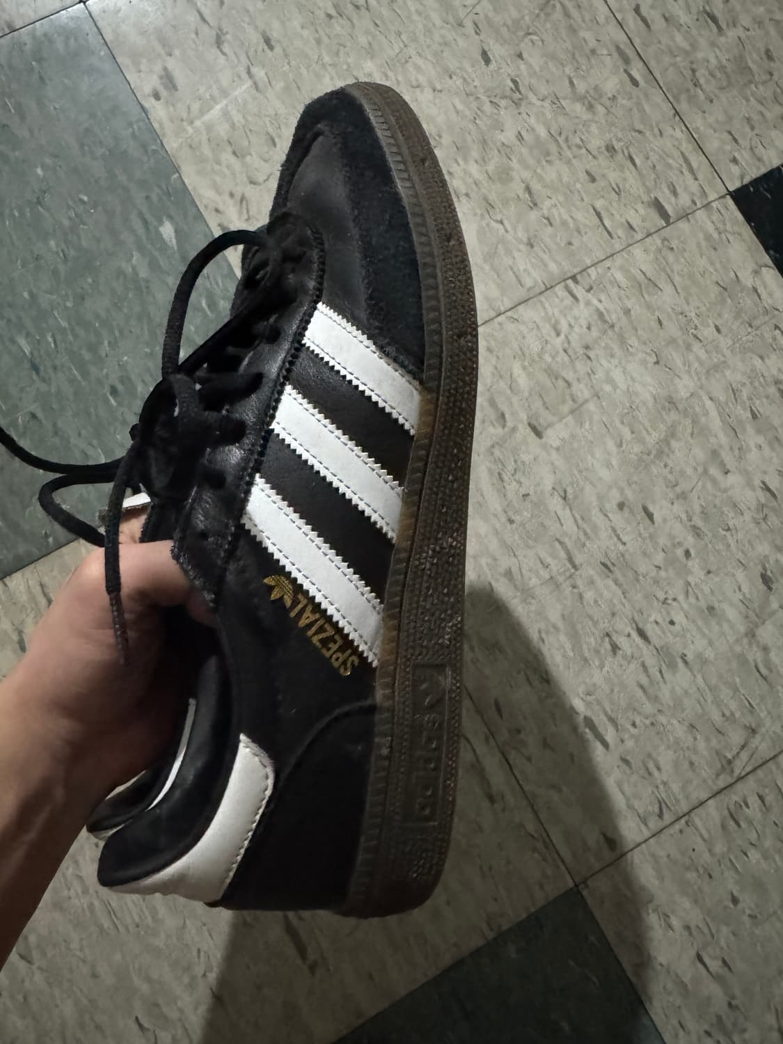 아디디스 스페지알레 핸드볼 코어 블랙 화이트 상품이미지6