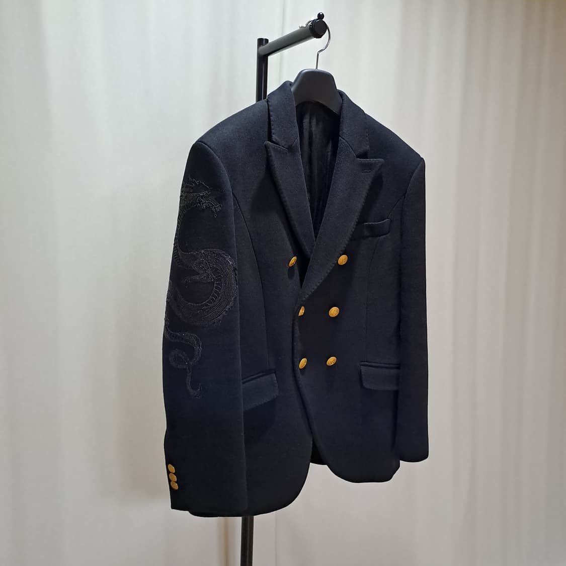 (택포) 피에르발망 17FW 크롭 금장더블 자켓 50 A783 상품이미지3