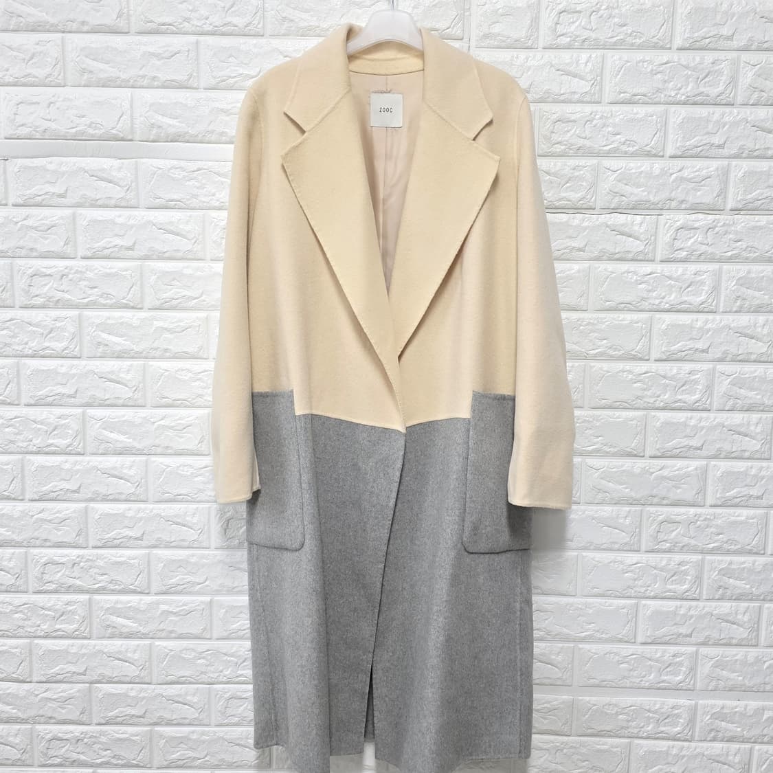 택포) 주크 ZOOC 캐시미어 여성 코트 M 상품이미지1