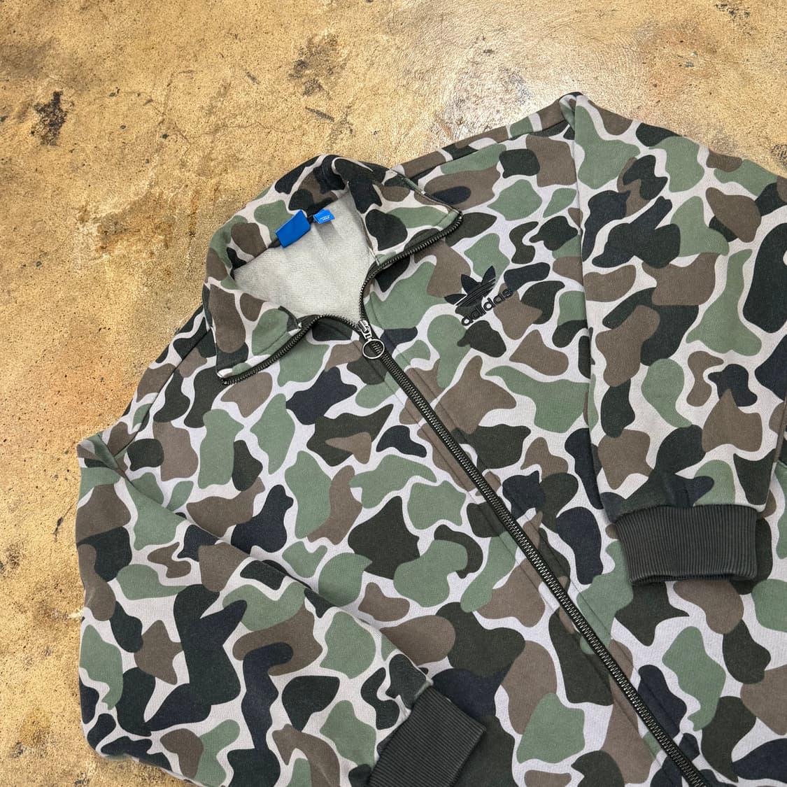 아디다스 카모 밀리터리 코튼 면 집업 85 상품이미지1