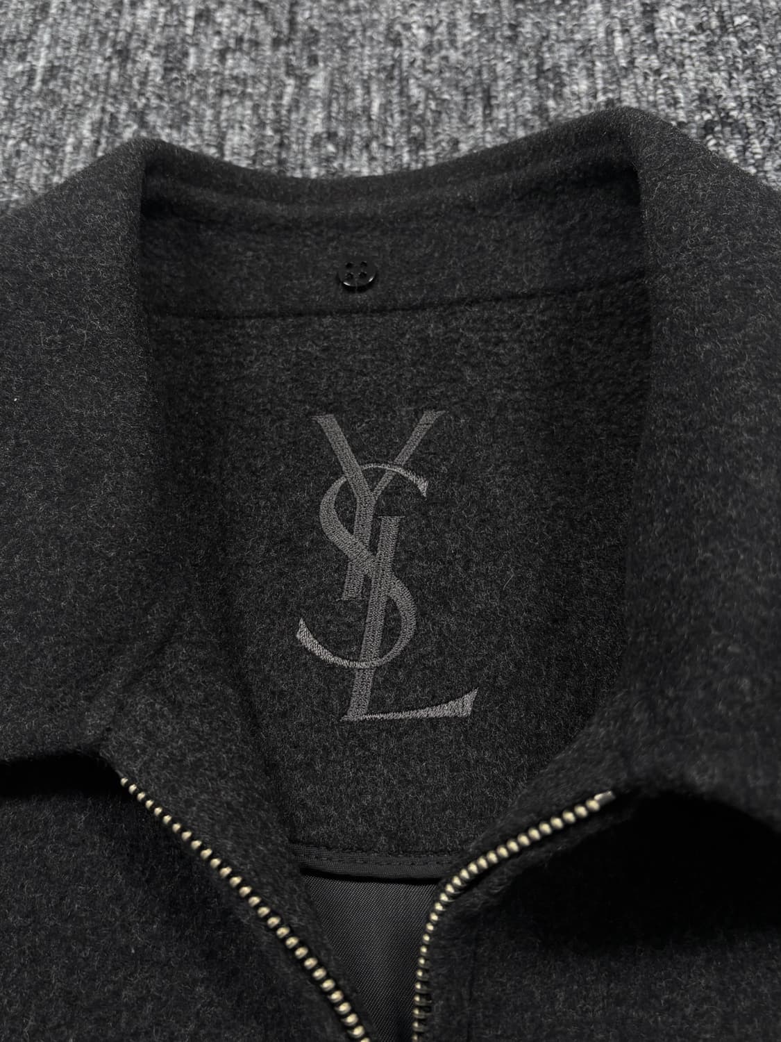 입생로랑 울 블루종 자켓 상품이미지5