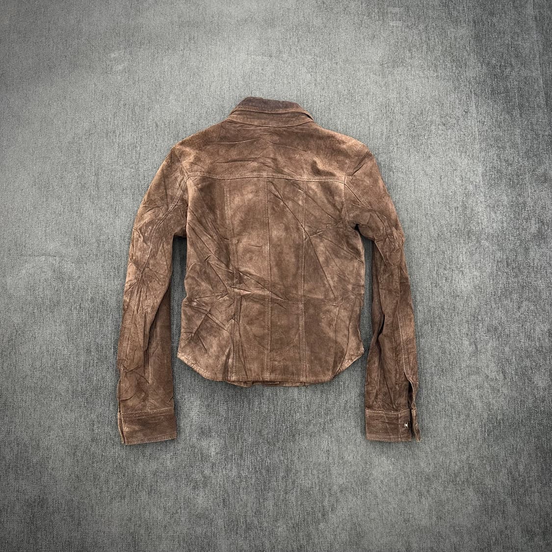 Cecil Mcbee suede trucker  jacket  상품이미지4