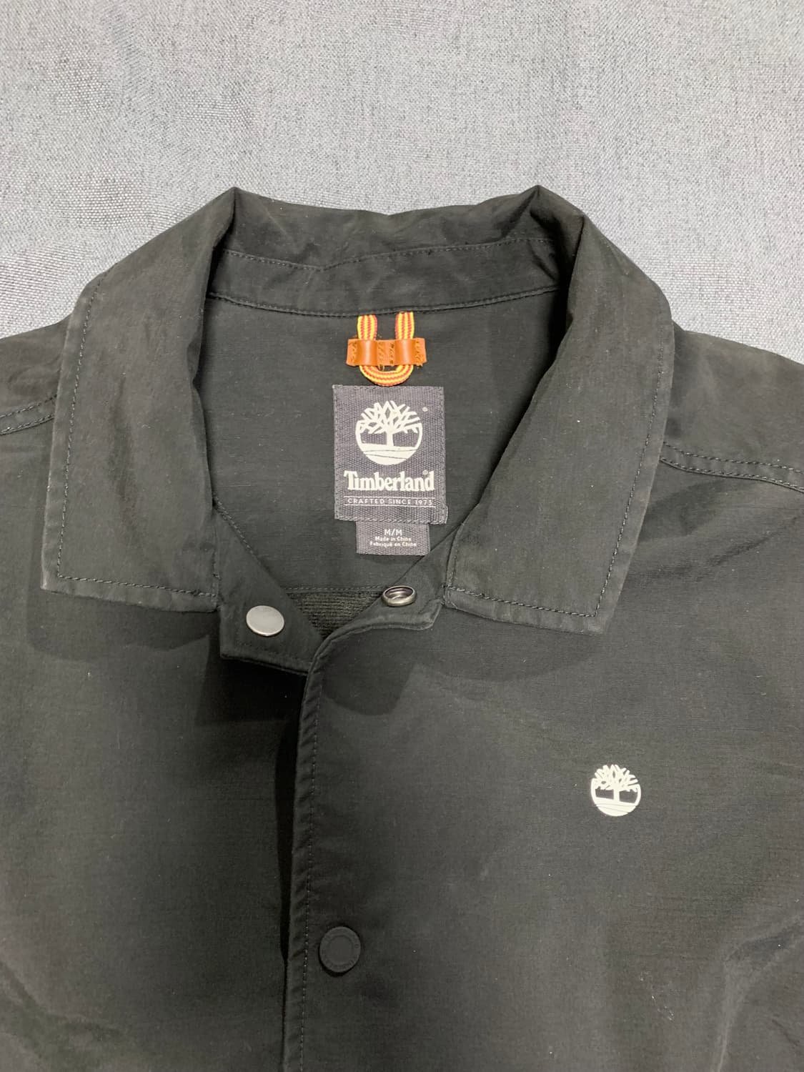 팀버랜드 빅로고 코치자켓 사이즈 한국 M 상품이미지3