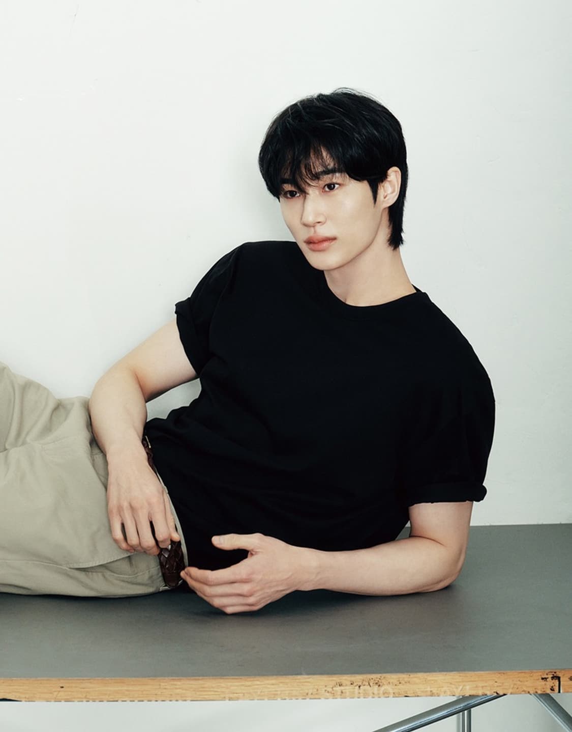 [M] 지오다노 변우석 퍼펙트 반팔 티셔츠 상품이미지1