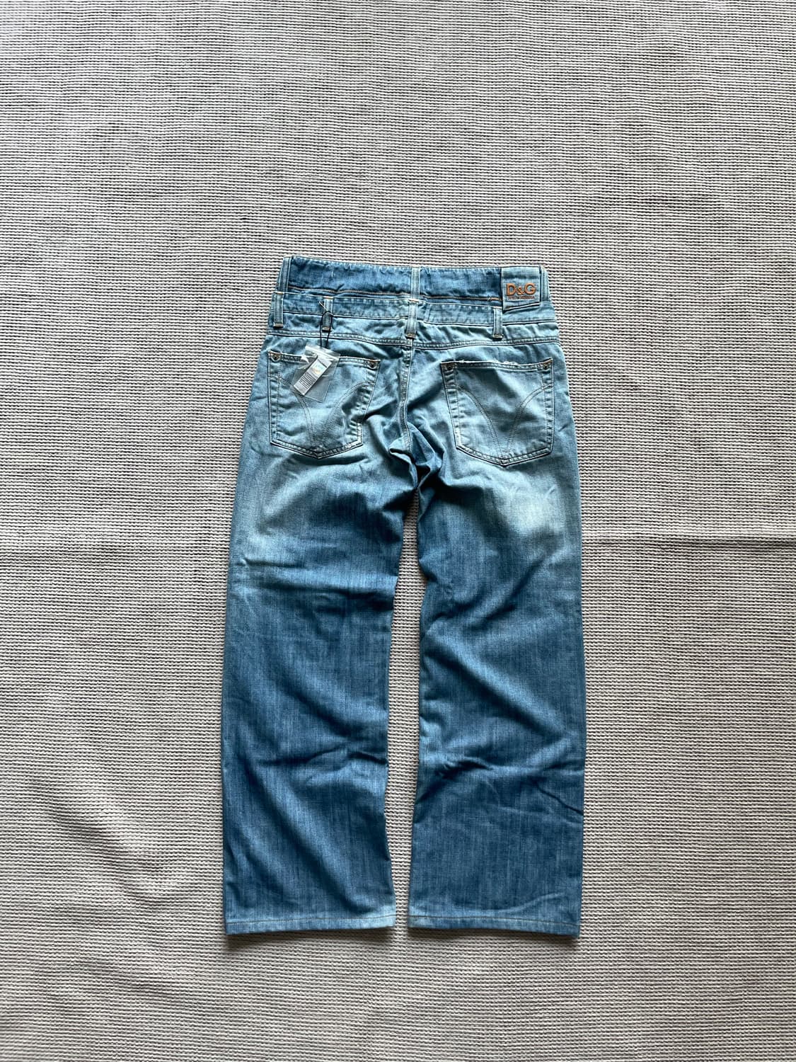 돌체앤가바나 더블 웨이스트 데님 (세미와이드핏) 상품이미지1