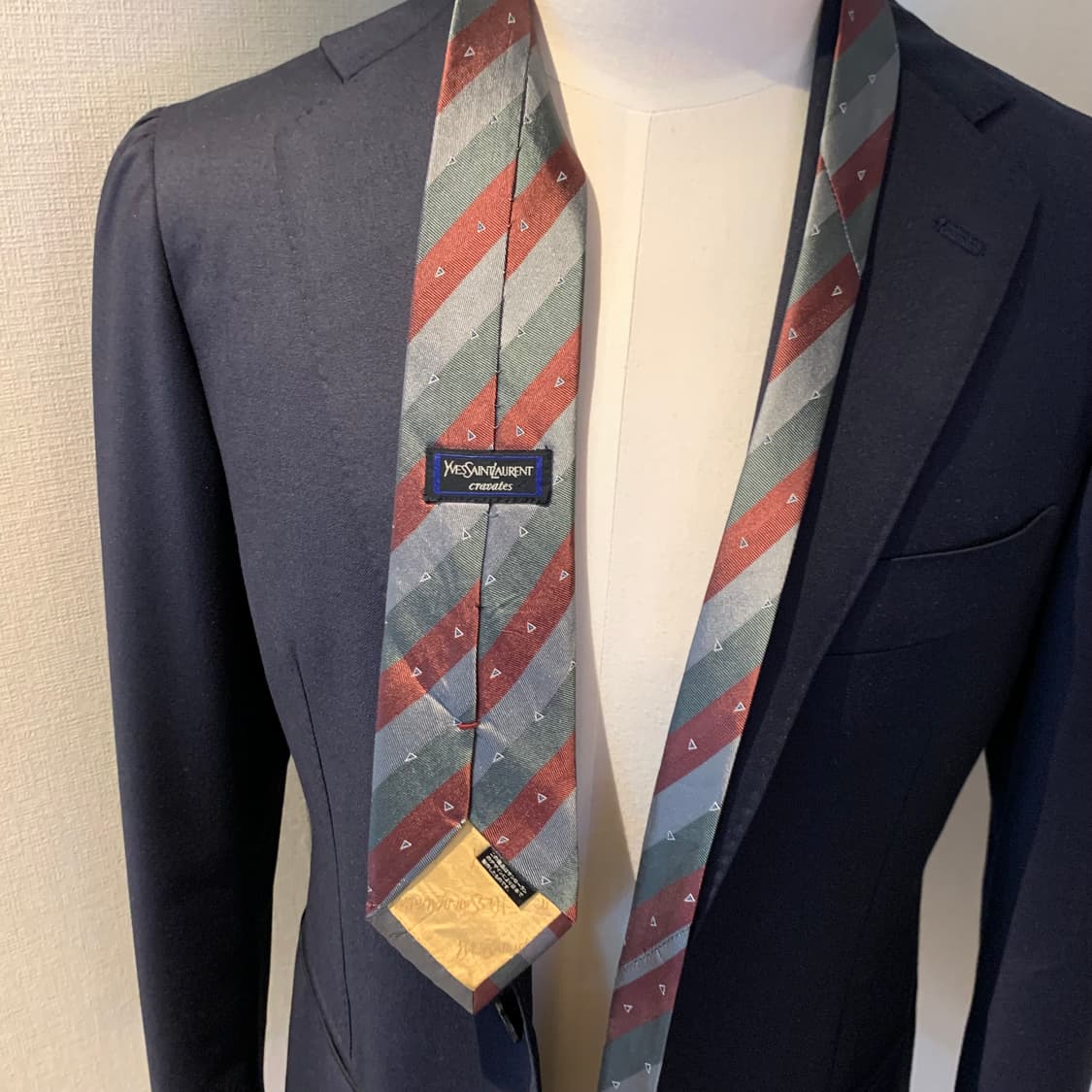 입생로랑(YSL) 슬림 내로우 명품넥타이 A-A+등급 상품이미지2