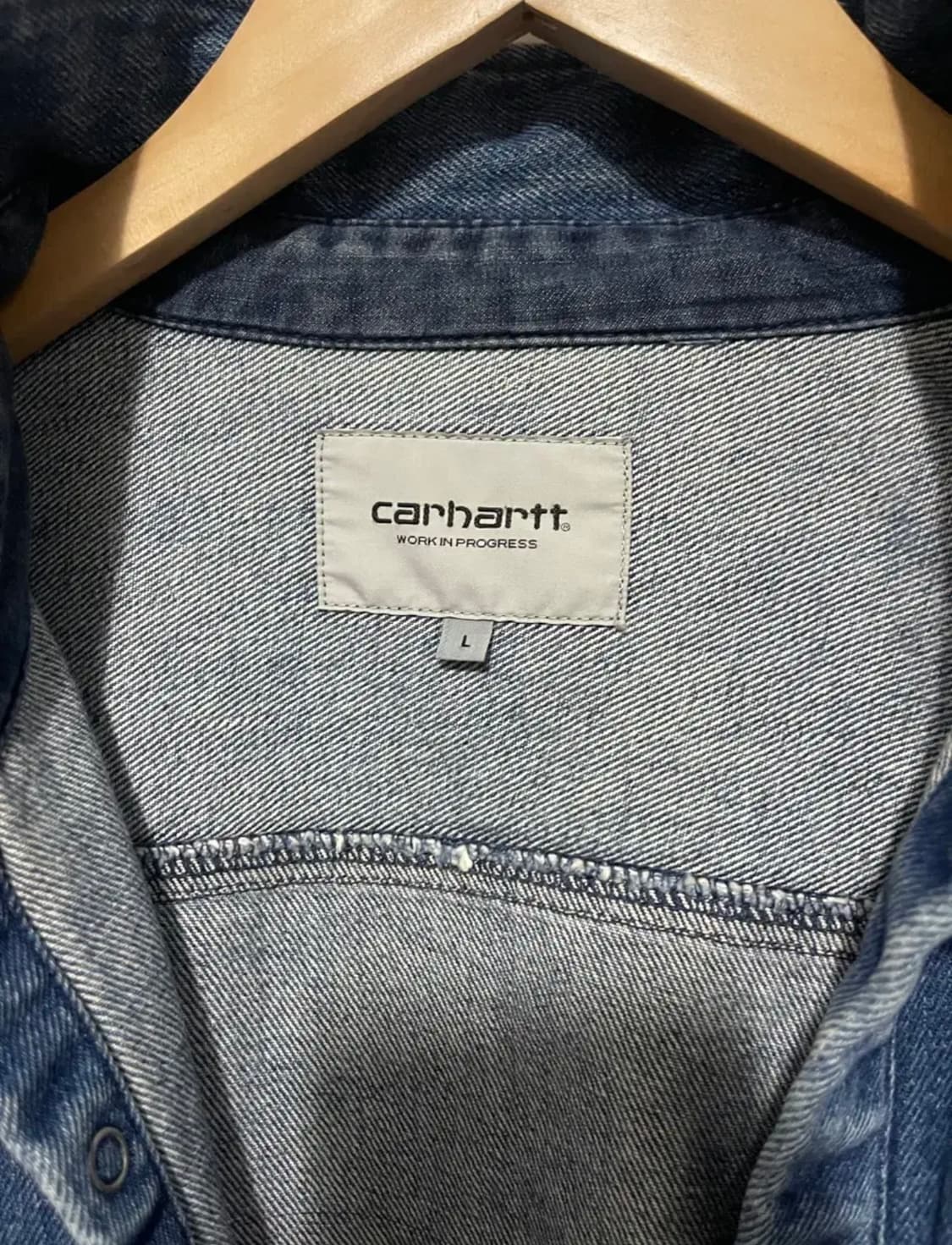 칼하트 데님 자켓 L 상품이미지5