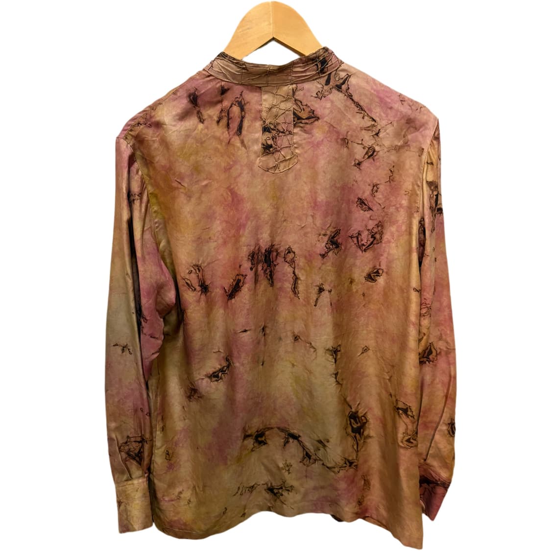 빈티지 핑크브라운 패턴 셔츠 상품이미지6