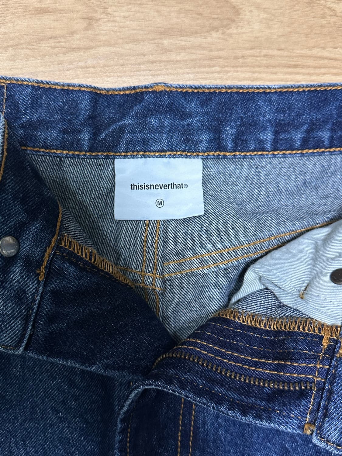 디네댓 레귤러핏 데님 m 상품이미지4