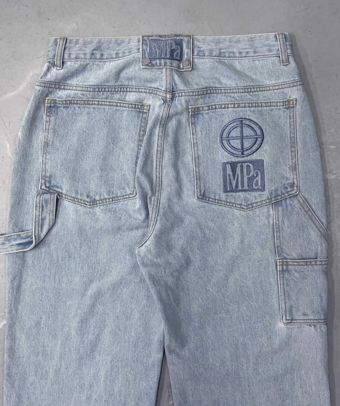 MPa PAINTER DENIM PANTS (STEEL BLUE) 상품이미지2