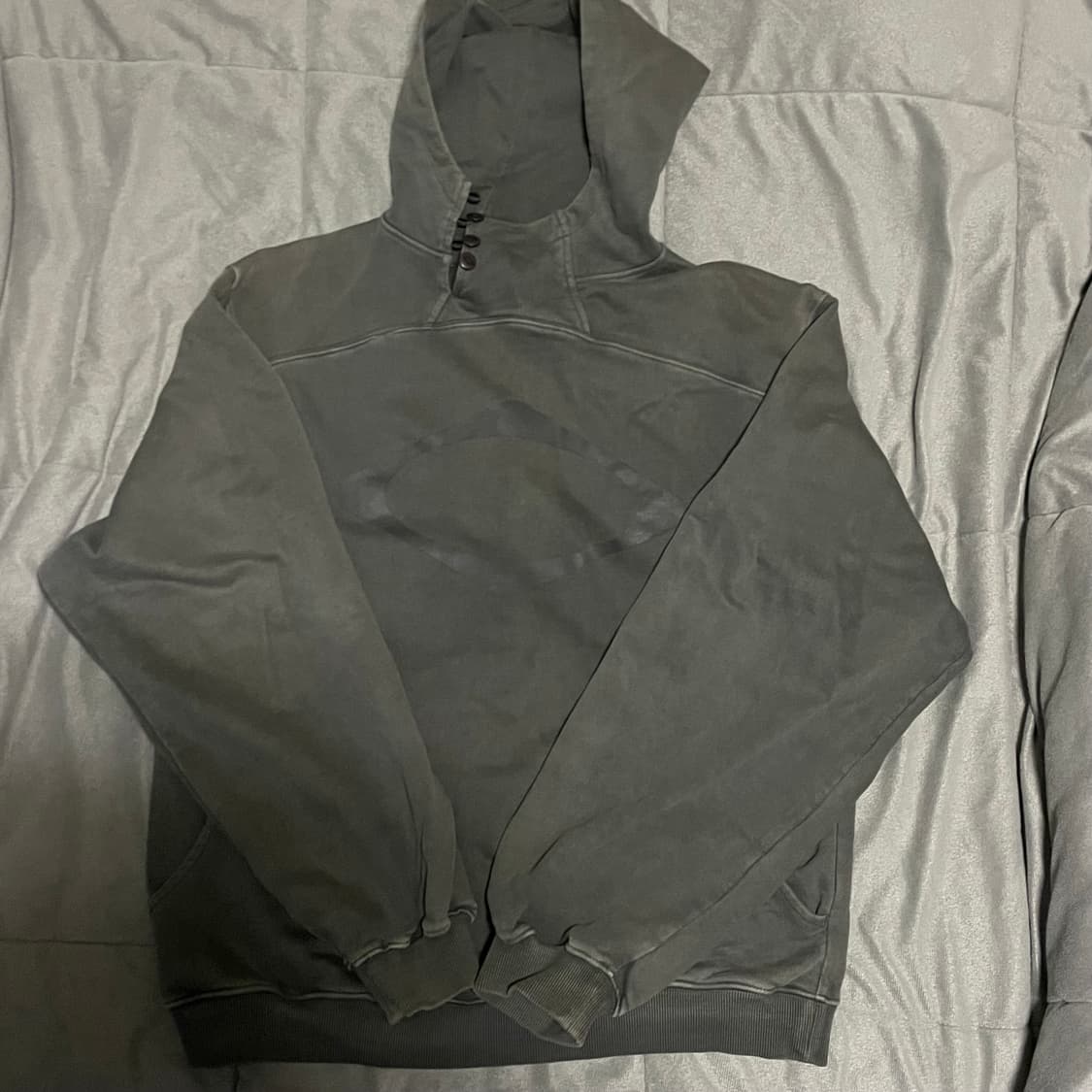 미스치프 사이드버튼업 후드 상품이미지2