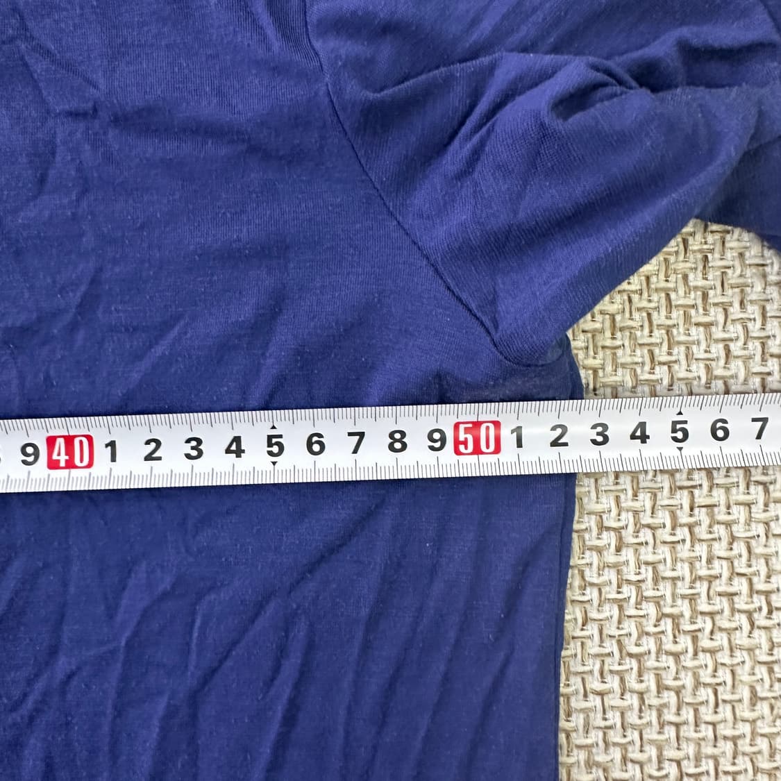 XL 유니클로 히트텍 블루 0423D 상품이미지4