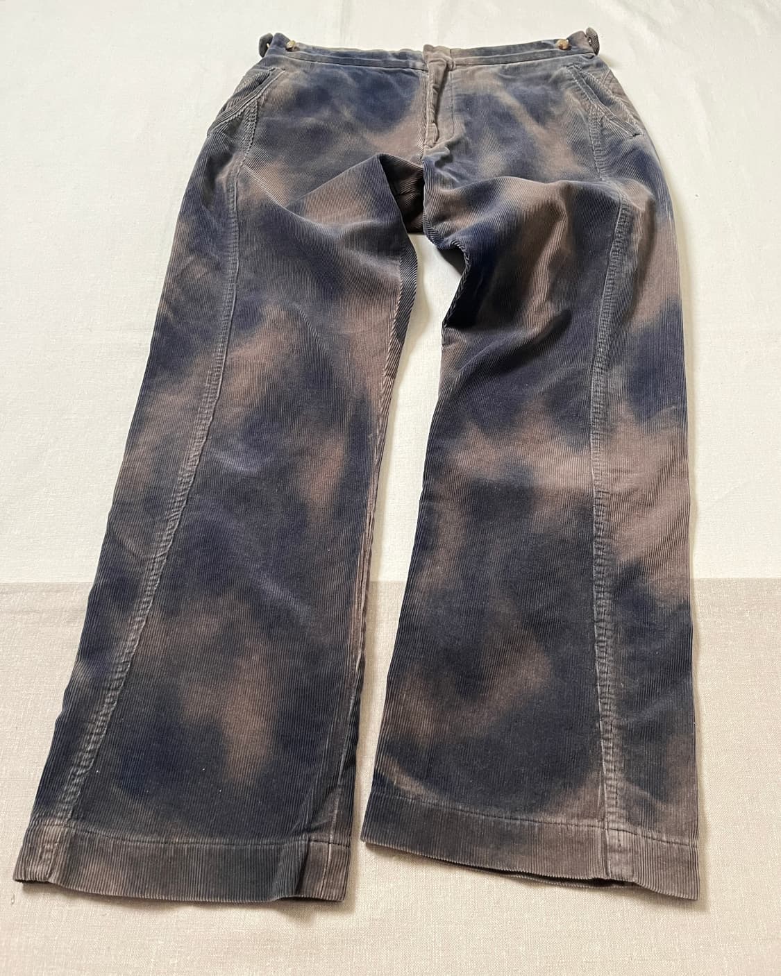 꼼데가르송 옴므플러스 03aw 커브기 코듀로이 오버다잉 팬츠 상품이미지4