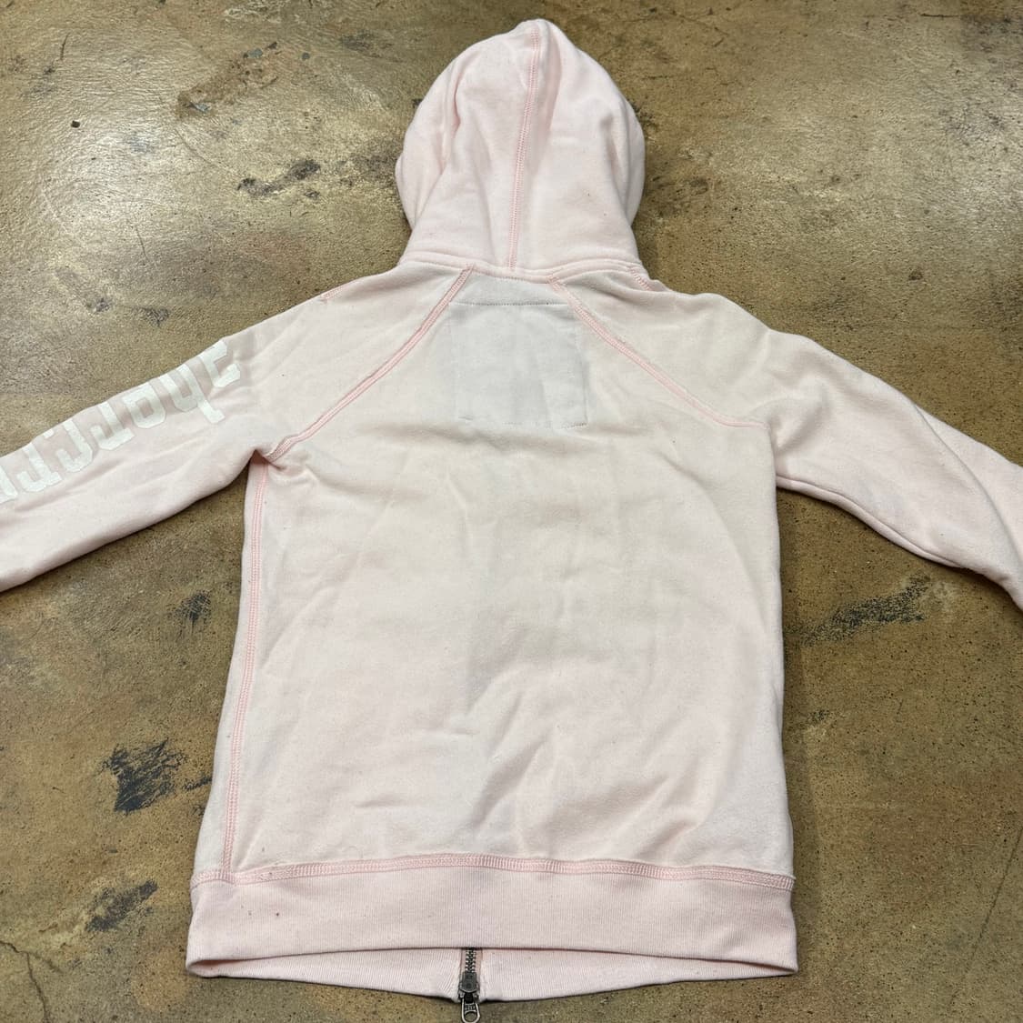 아베크롬비 딸기우유 핑크 후드집업 상품이미지4