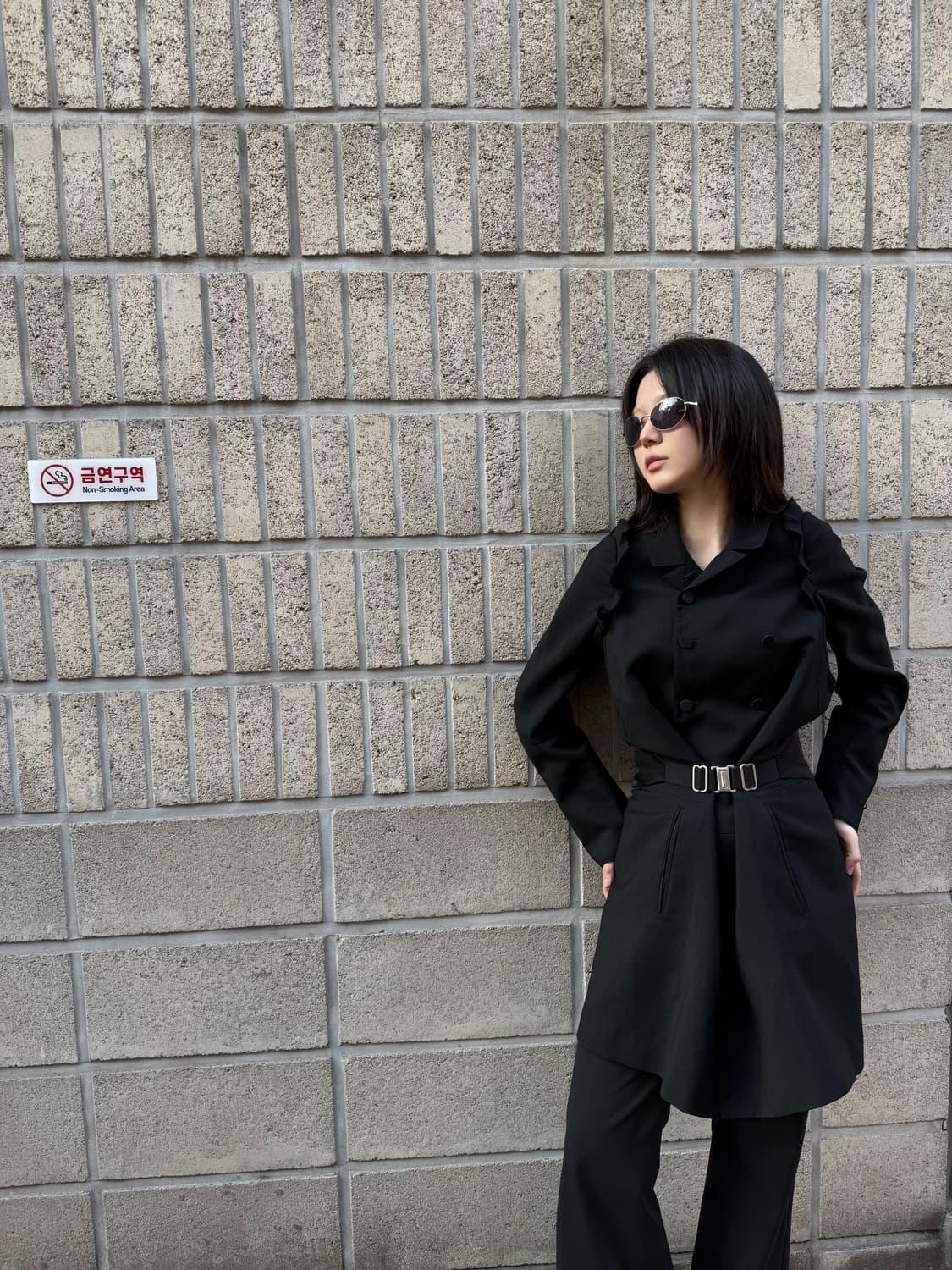 언더커버 아방가르드 버클 더블 자켓 상품이미지6