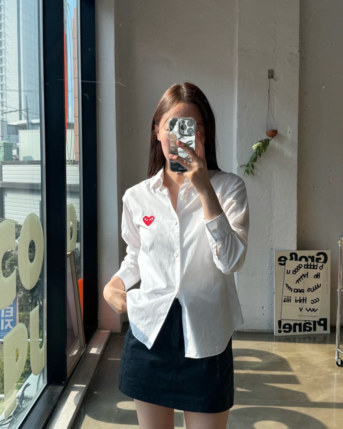 [Commedesgarcons] 꼼데 가르송 화이트 셔츠 상품이미지2