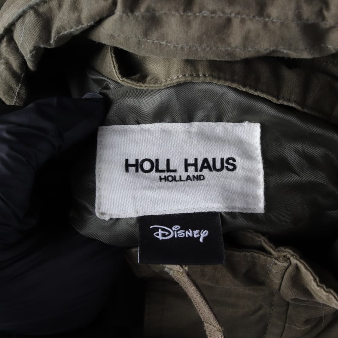 홀하우스 미키마우스 패치 빈티지 밀리터리 야상 자켓 S 상품이미지5