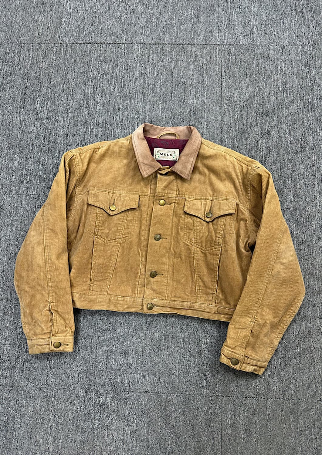 빈티지 코듀로이 크롭 자켓  상품이미지1