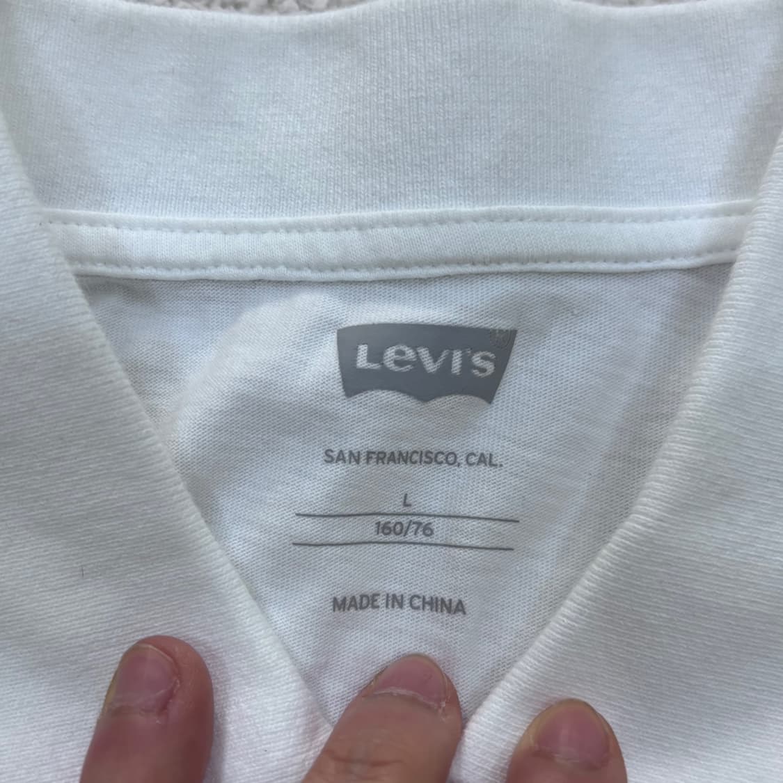 L 리바이스 반팔 카라 티셔츠 0410E 상품이미지3