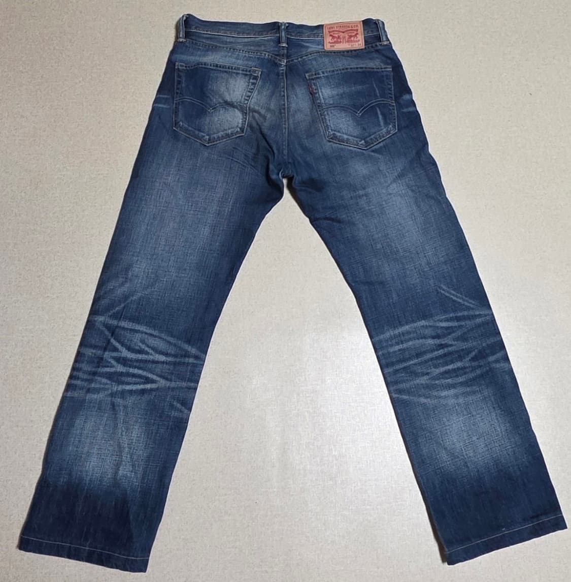 리바이스 505 워싱 데님바지 상품이미지5