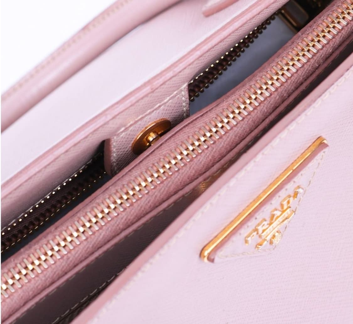 프라다 BN1874 인디핑크 사피아노 럭스 토트백, 스트랩 상품이미지9