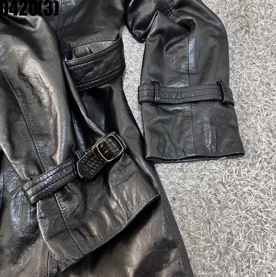빈티지 레더 자켓 상품이미지4