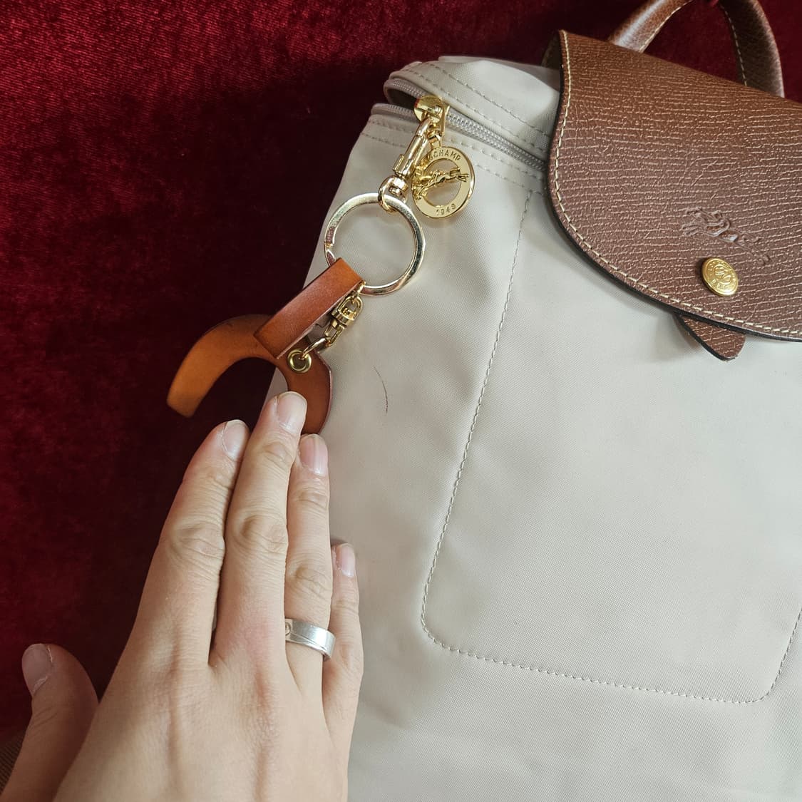 롱샴(Longchamp) 플리아쥬 오리지널 미듐 백팩  상품이미지10