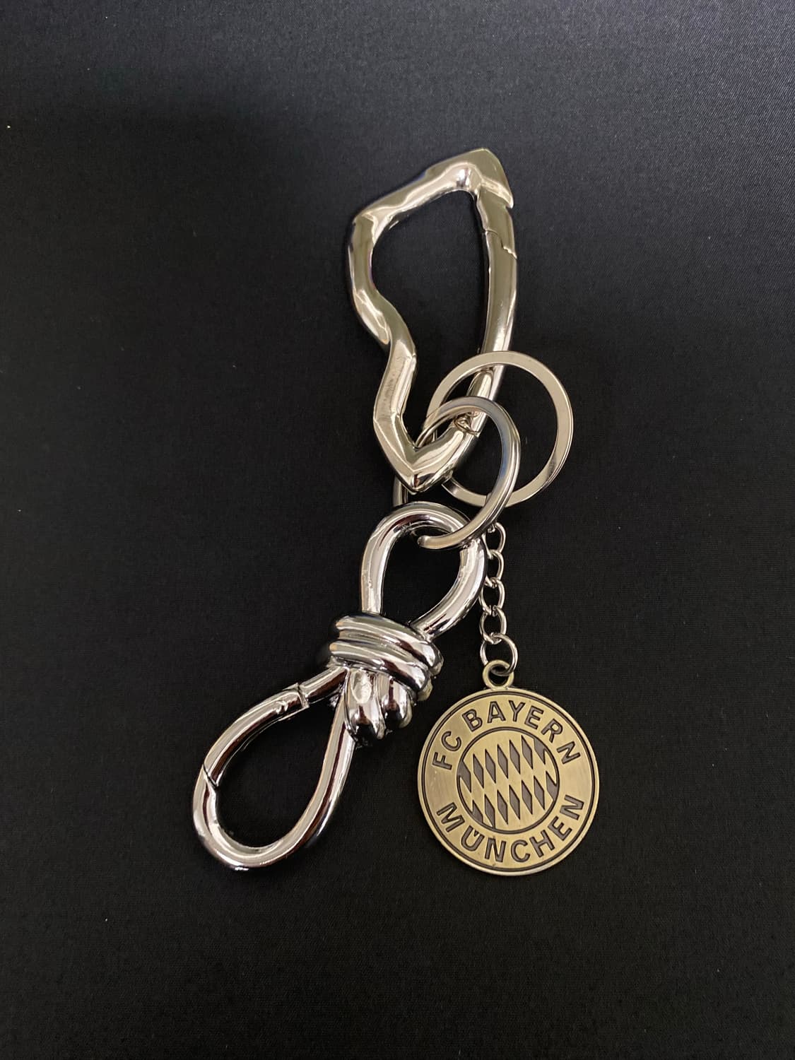 크롬 실버 키링 상품이미지1