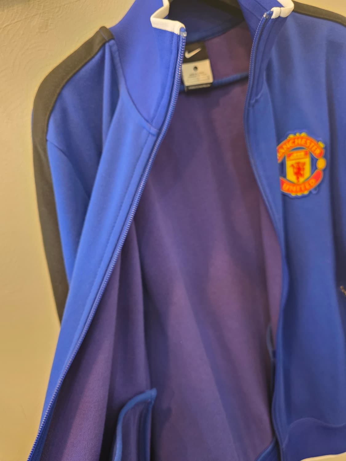 나이키 맨유 블루블랙 저지  트랙탑 자켓 상품이미지6