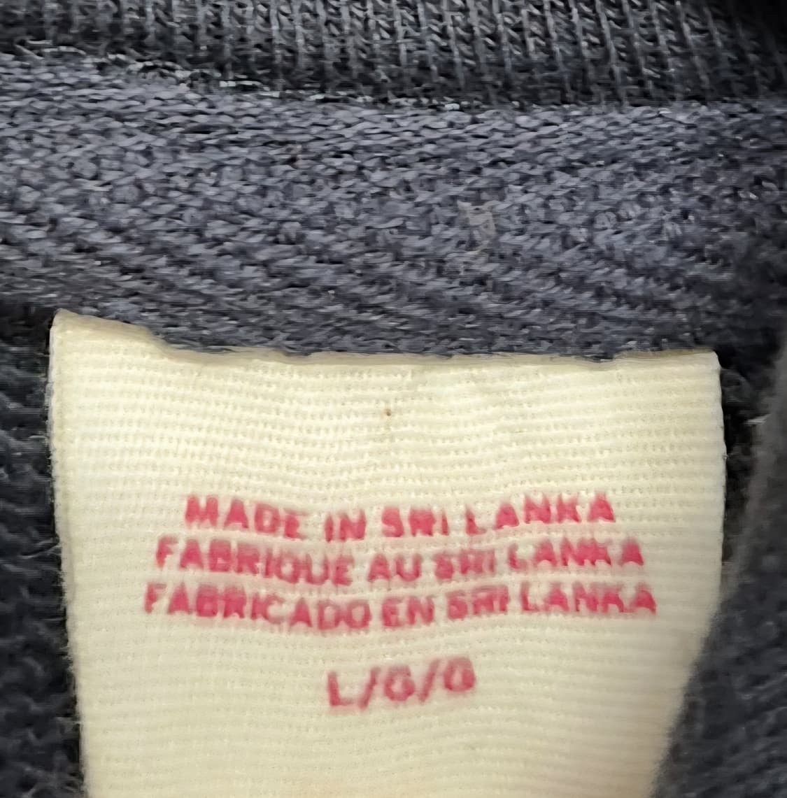 리바이스 로고 블랙 후드티 L 상품이미지3