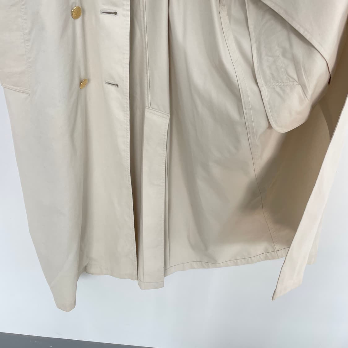 버버리 금장 더블 트렌치 코트 상품이미지7