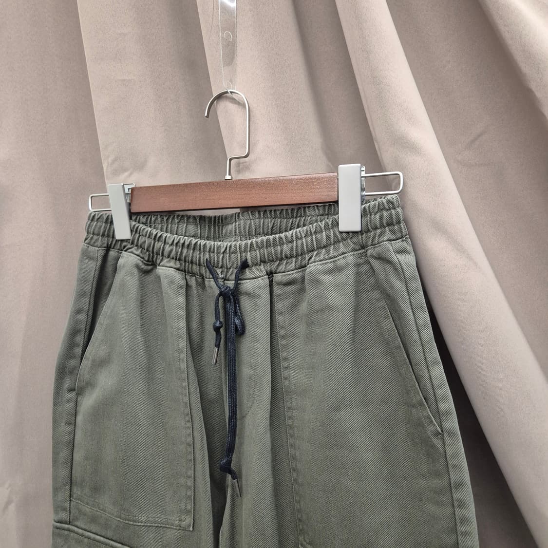 세븐넬라 카키 워싱 카고 바지 30 상품이미지2