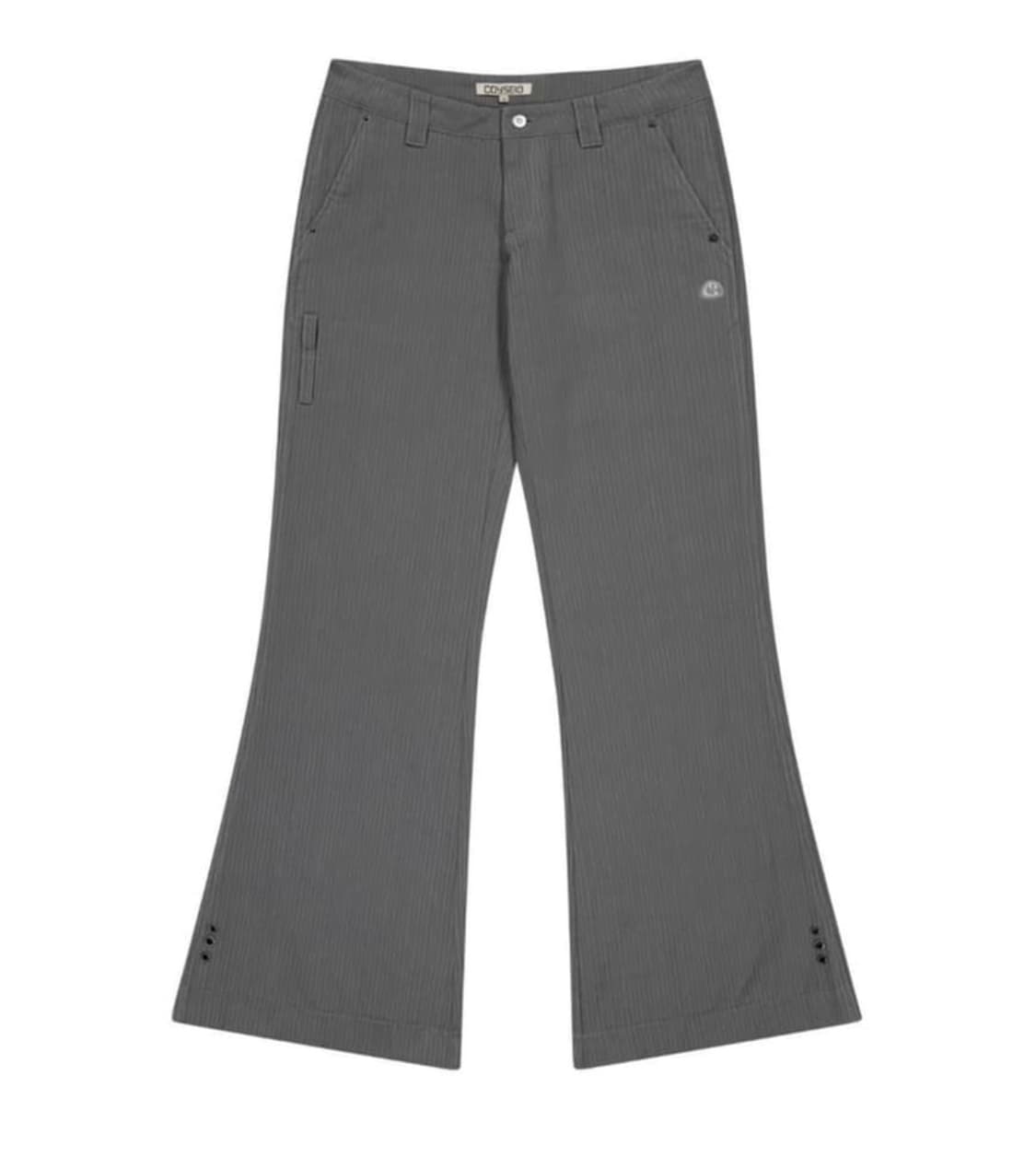 코이세이오 STRIPE LOW RISE PANTS-GREY 상품이미지1