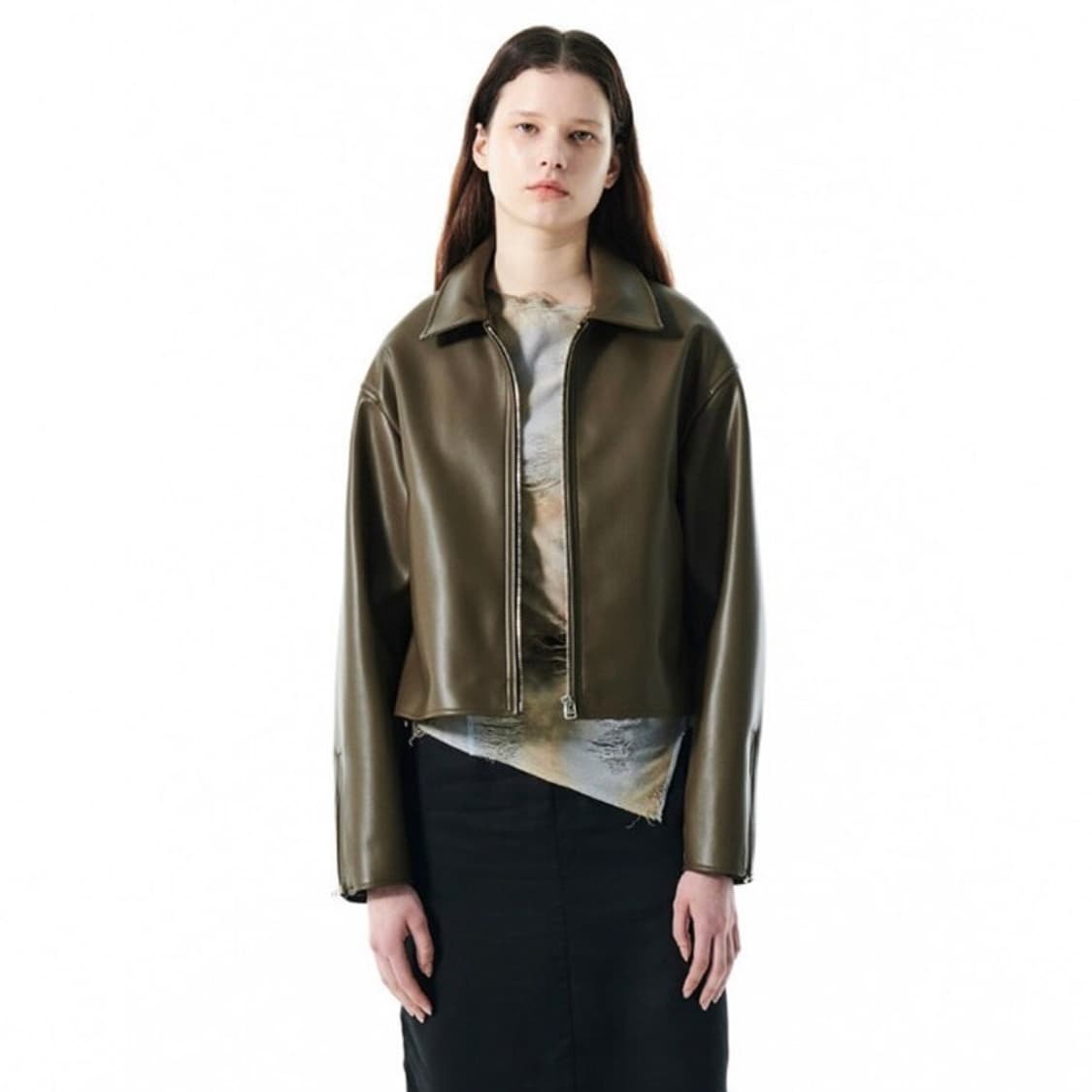SINGLE LEATHER JACKET 상품이미지4