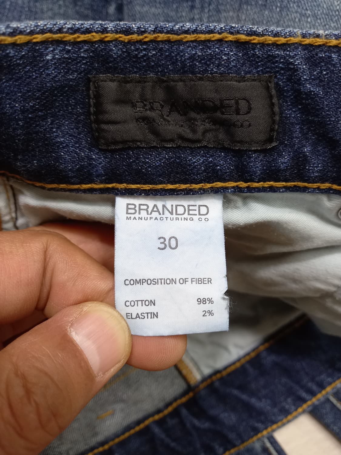 30 BRANDED Kor 워씽 스판 슬림일자진 30-221 상품이미지8