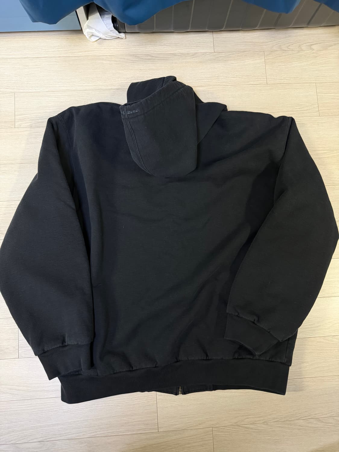 XL 24FW 슈프림 디키즈 후드집업 블랙 상품이미지2