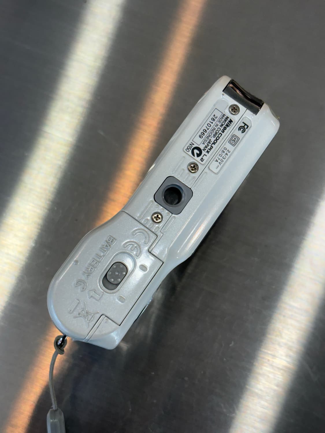 한글지원/날짜표시)니콘 쿨픽스 L2 화이트 빈티지디카 상품이미지7