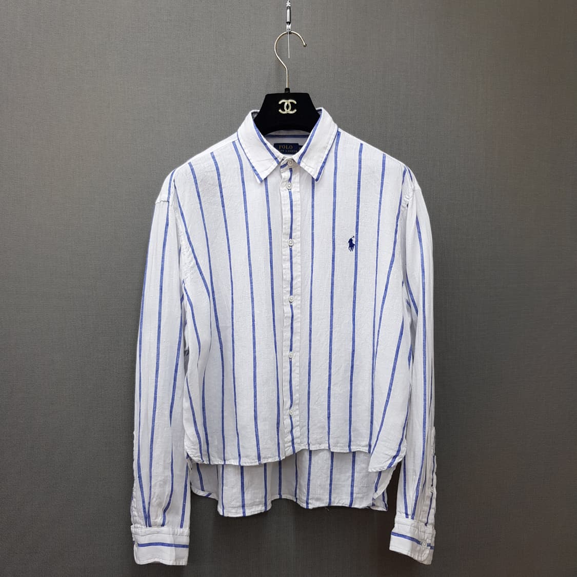 폴로랄프로렌 스트라이프 린넨 셔츠 XS사이즈 상품이미지2