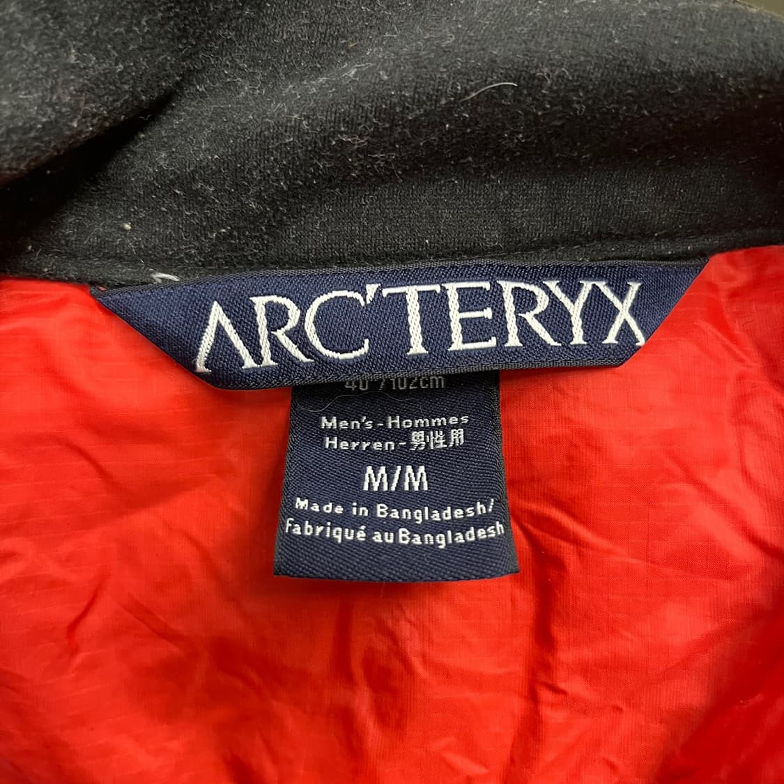 [정품/M] 아크테릭스 그레이 바람막이 집업 자켓 b14 상품이미지6
