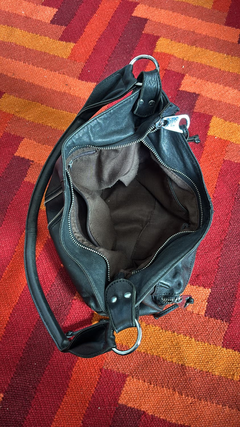 Multi Zipper Leater Bag 상품이미지5