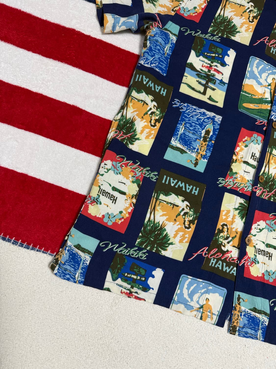하와이안셔츠 오픈카라셔츠 빈티지hawaiian shirt vintage 상품이미지4