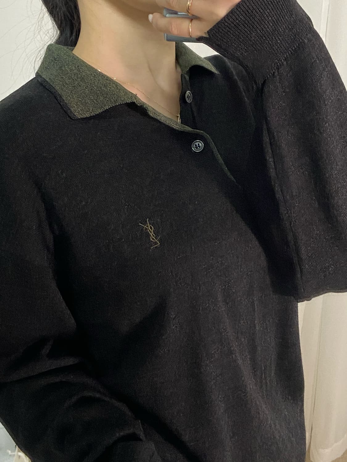 입생로랑 니트 pk 상품이미지3