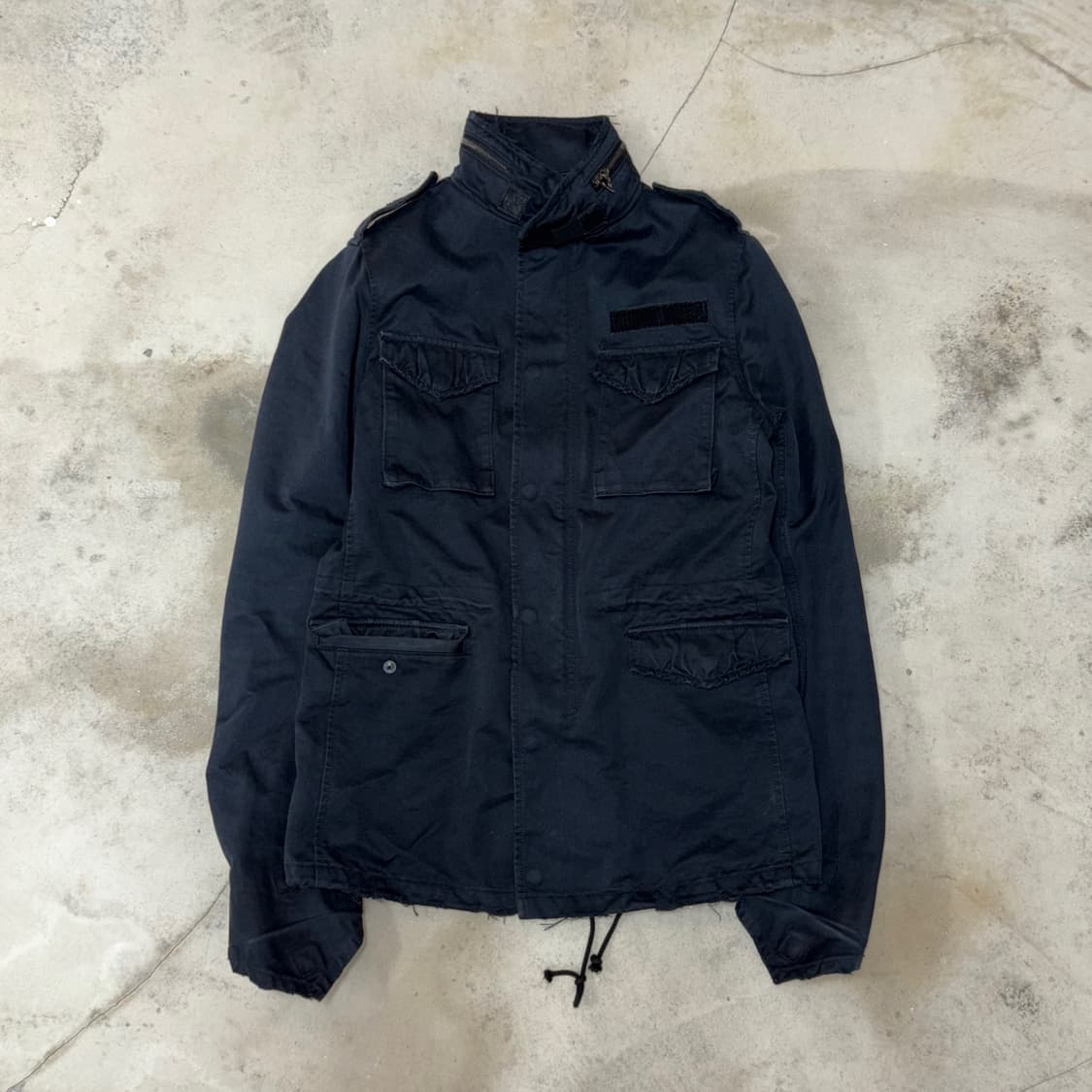 [S] Junhashinoto Distressed M-65 상품이미지2