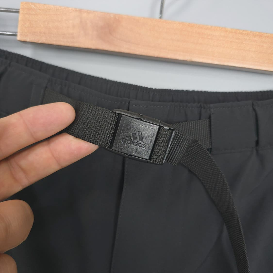 아디다스 adidas 조거 팬츠 리사이클 폴리 조거핏 블랙 L 상품이미지4