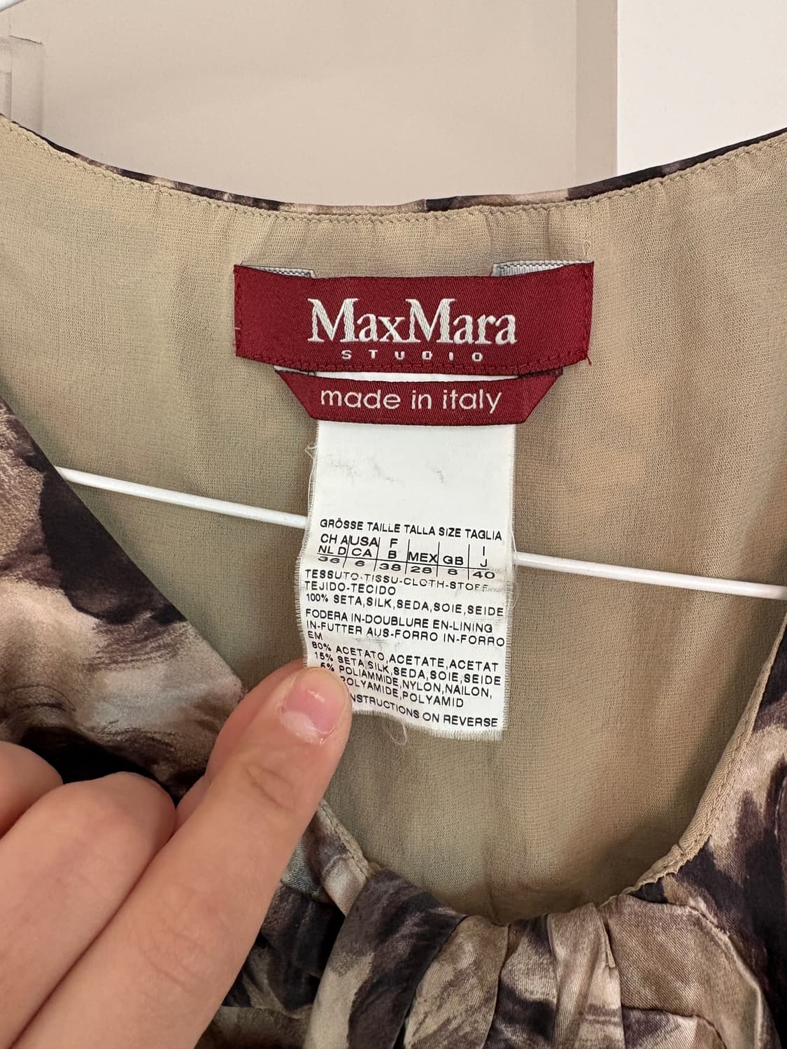 Maxmara 빈티지 블라우스 상품이미지3