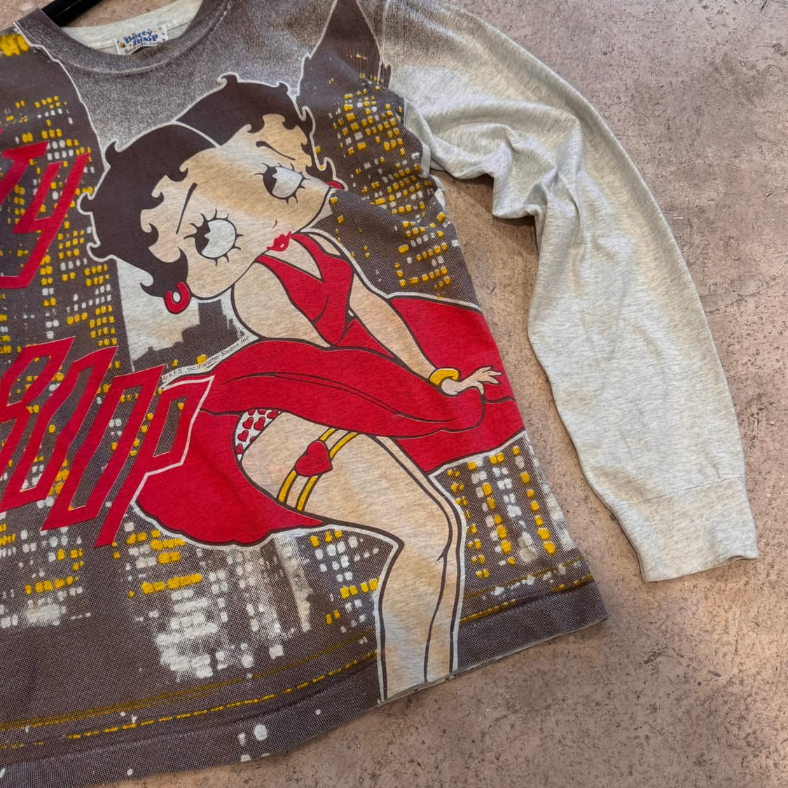 BETTY BOOP late 90s-early 00s 정식 라이센스 반팔 상품이미지5