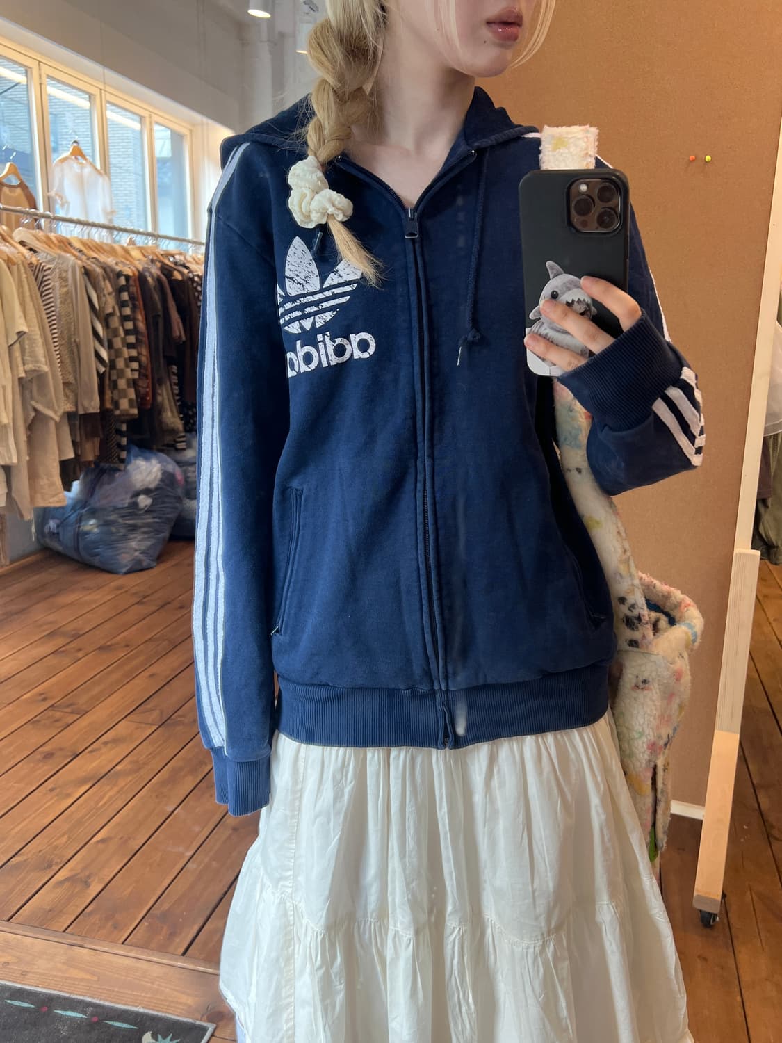 아디다스 데미지 파이어버드 후드집업 상품이미지5